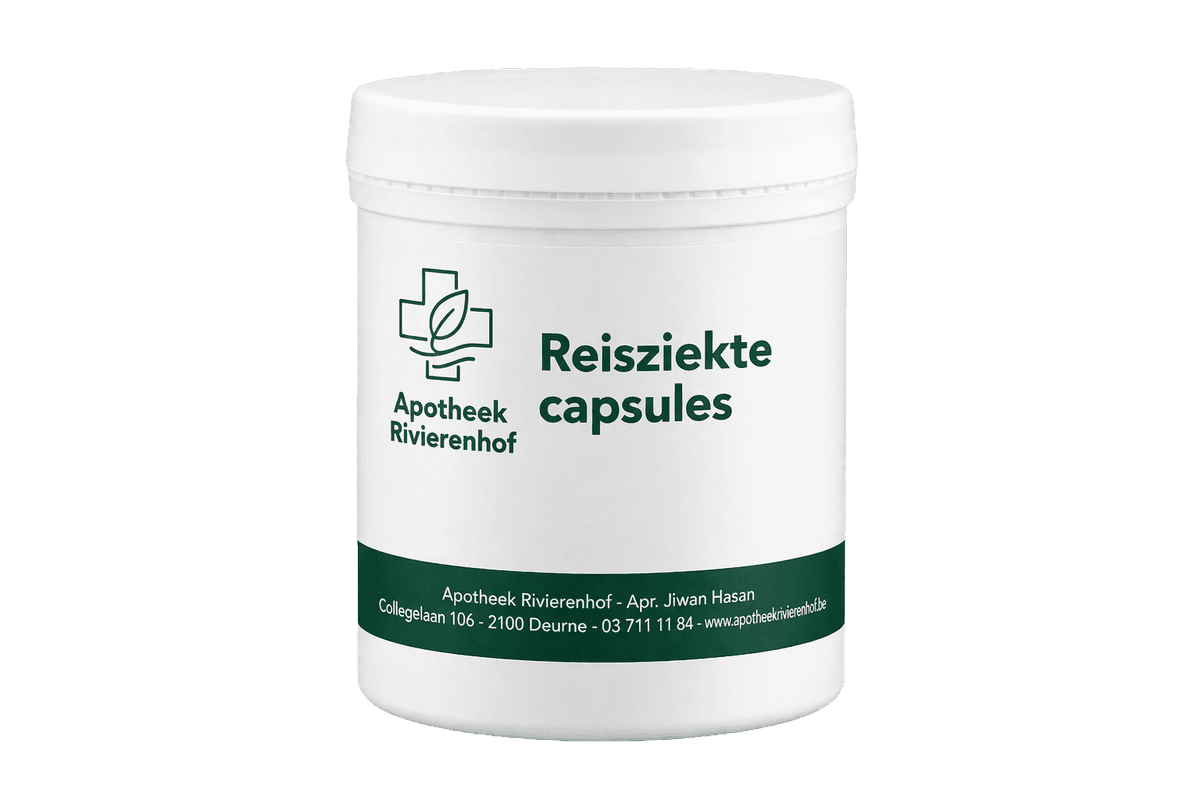 Apotheek Rivierenhof Reisziekte Capsules